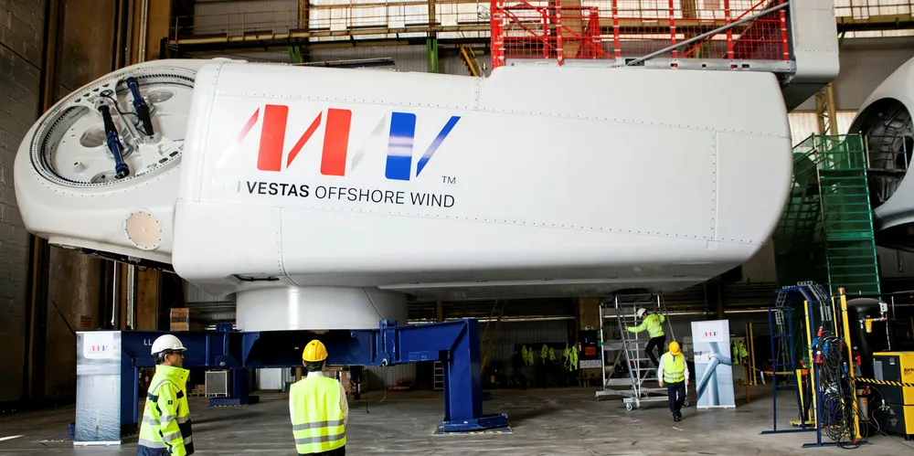 MHI Vestas' 9.5MW turbine in Odense, Denmark