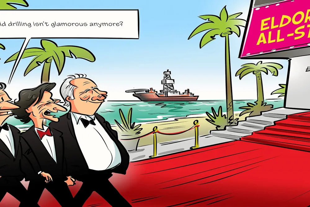 Gold rush: High-profile Norwegian investors Tor Olav Troim, Petter Stordalen and Torstein Tvenge are among the backers of new drilling outfit Eldorado Drilling