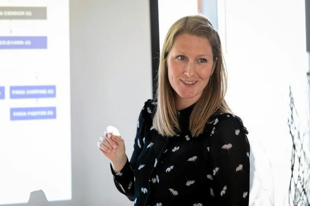 Lina Braanaas Utne er toppsjef i Firda Seafood.