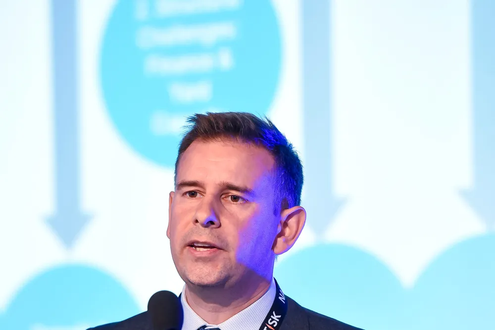 Looking ahead: Clarkson Research managing director Stephen Gordon forecasts huge investment in wind farm vessels during the next six years.