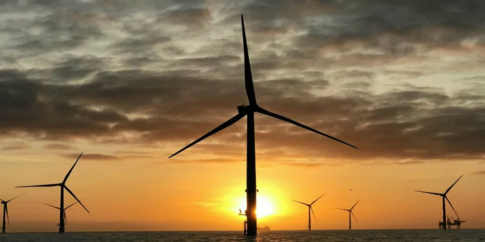 A UK offshore wind farm