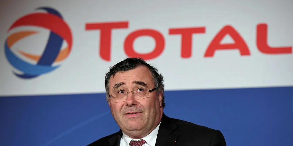 Total CEO Patrick Pouyanne.
