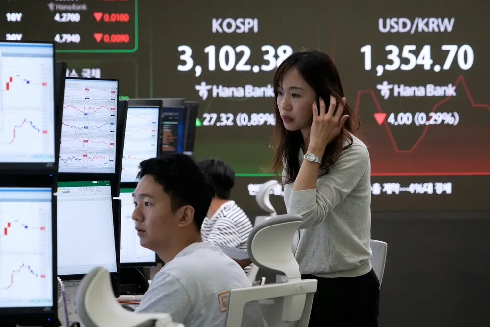 Etter presidentbyttet i Sør-Korea har optimismen steget på børsen – og i valutamarkedet. Kospi-indeksen har steget med nesten 30 prosent i år og 25 prosent siden Lee Jae Myungs forgjenger ble kastet.