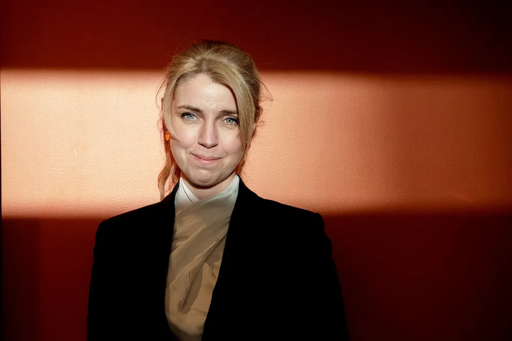 Sjefredaktør Alexandra Beverfjord i Dagbladet. Dagbladets resultat falt i fjor.