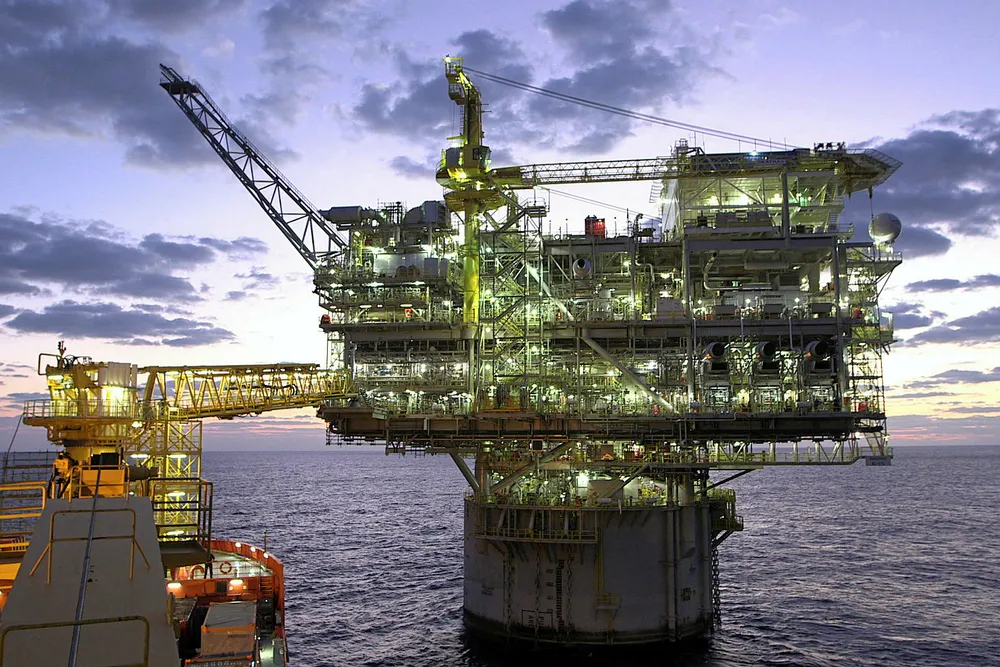 Subsea tie-back: Anadarko's Lucius spar platform Photo: ANADARKO