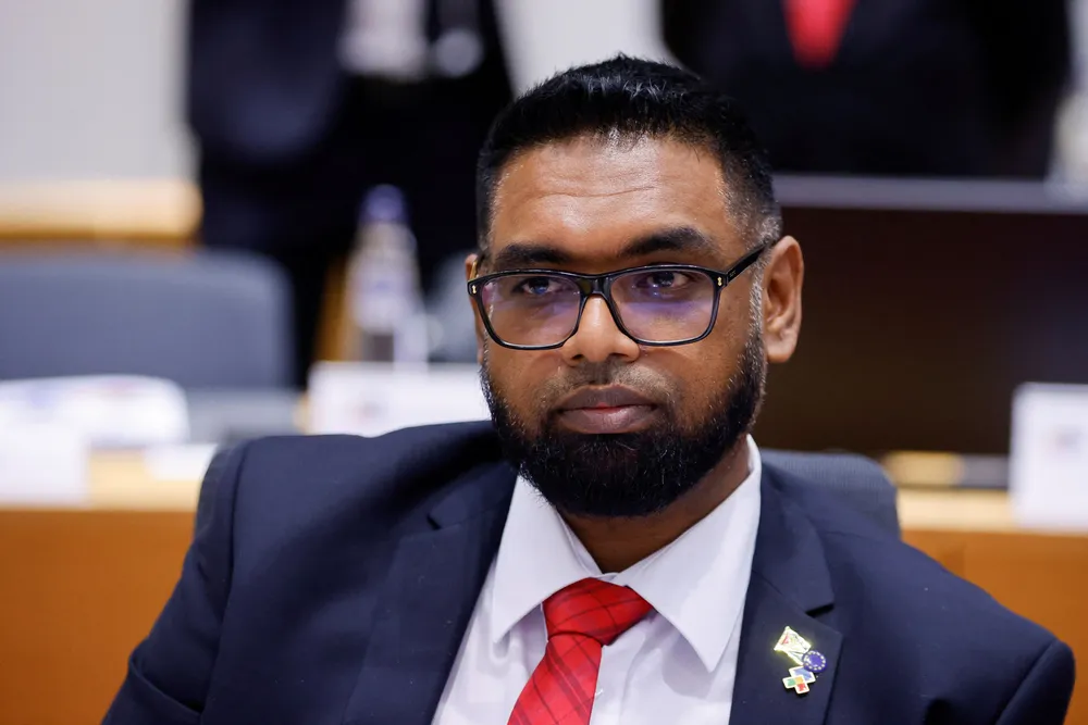 Guyana’s President Mohamed Irfaan Ali