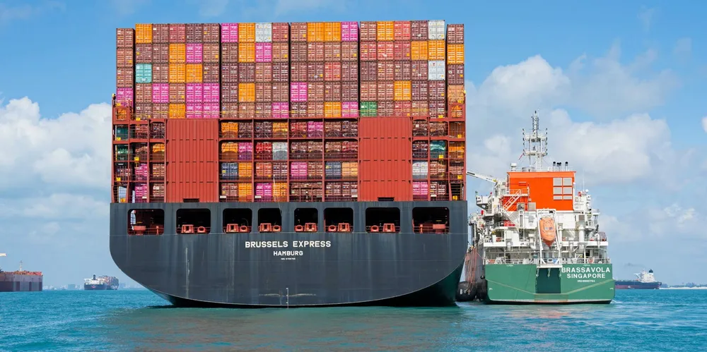 Container ship ordering is driving the move back towards LNG as a fuel.