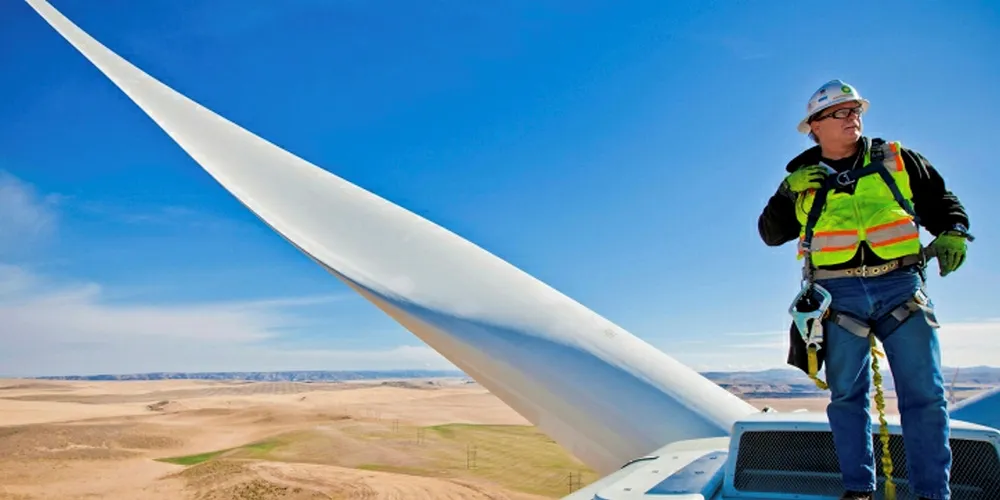 The US wind industry is a major creator of jobs. Pic: Castrol