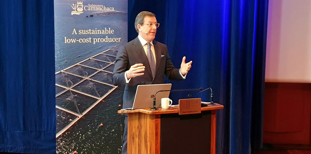 Camanchaca's CEO Ricardo Garcia has raised $23 million for the company, which follows a $135 million sustainable deal earlier this autumn.