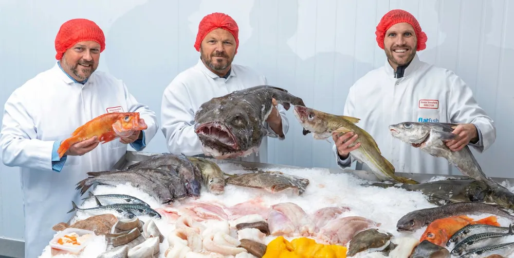 Happy faces at Nippon Suisan Kaisha (Nissui)-owned UK processor and trader Flatfish, who turned in a surprisingly strong result.