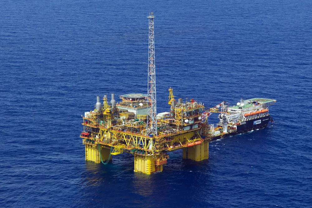 The Gumusut-Kakap platform offshore Sabah, Malaysia.