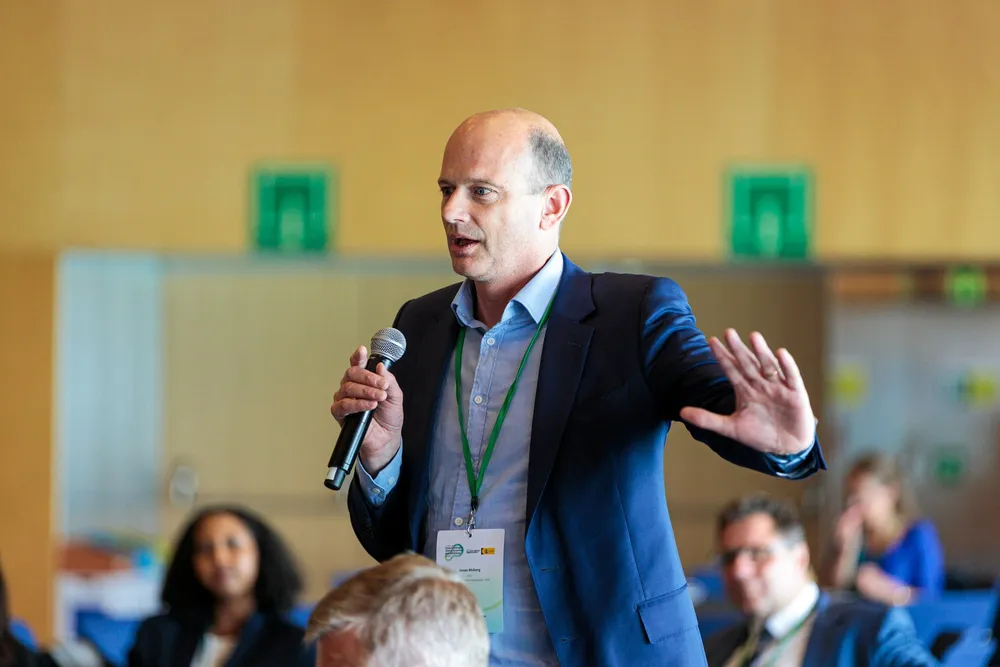Jonas Moberg, CEO of the Green Hydrogen Organisation.