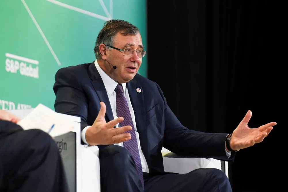 Playing hardball: TotalEnergies chief executive Patrick Pouyanne.