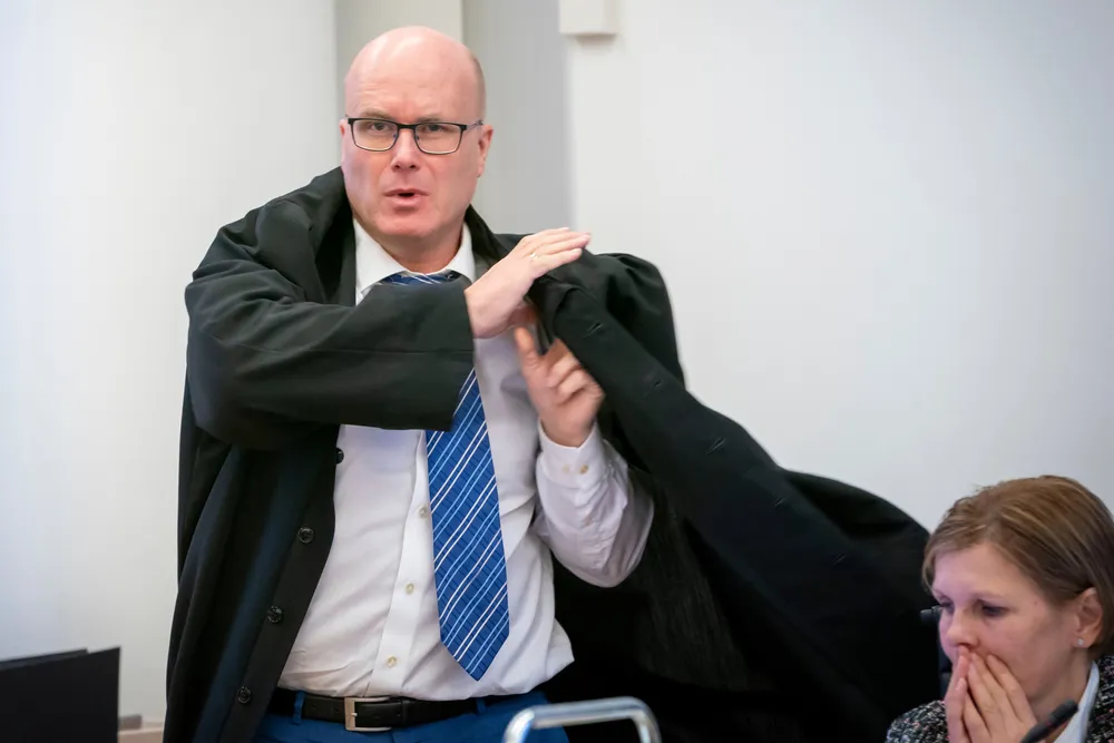 Førstestatsadvokat Lars Erik Alfheim har beordret etterforskning av flere stortingspolitikere. Her avbildet i rettssaken mot eks-politimannen Eirik Jensen.