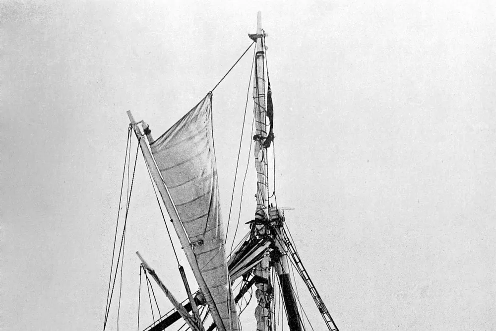 Frozen: the Endurance sank during Shackleton’s ill-fated expedition in 1915