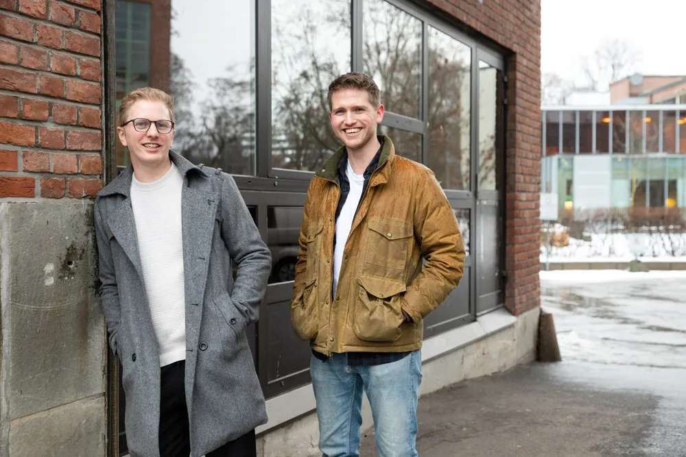 Gründerne Andreas Solbakken (31) og Sondre Selbæk (31) beskriver seg selv som risikovillige og kompromissløse i jakten på suksess. Apple-gründer Steve Jobs er det store forbildet.