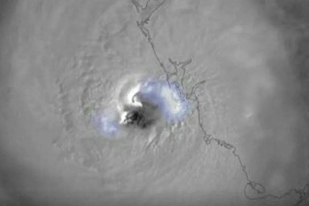Damage limitation: Majority of oil and gas production in the US Gulf has swerved the Category 4 storm.