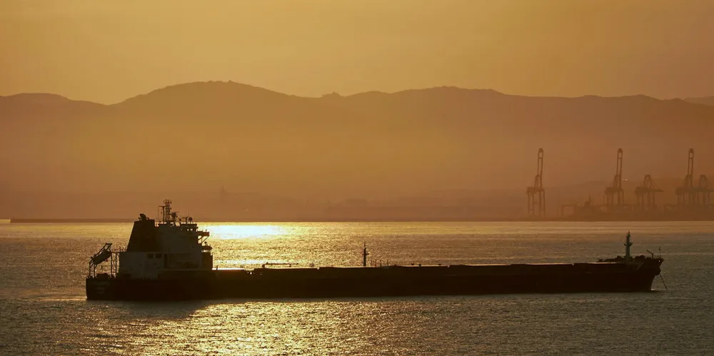 A tanker working in the shadow fleet was detained in Gibraltar after it called in to take on stores and change the crew.