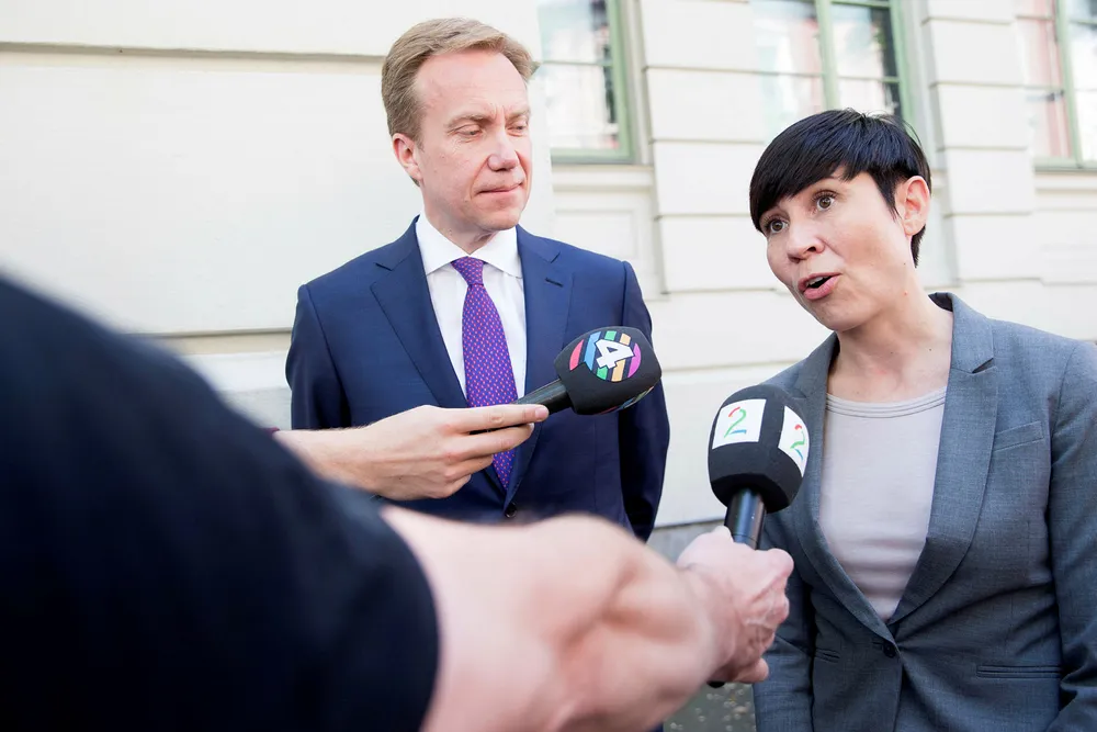 Forsvarsminister Ine Eriksen Søreide (H) kan være et aktuelt navn til å etterfølge Børge Brende (H) som utenriksminister, tror NUPI-forsker. Foto: Heiko Junge / NTB scanpix