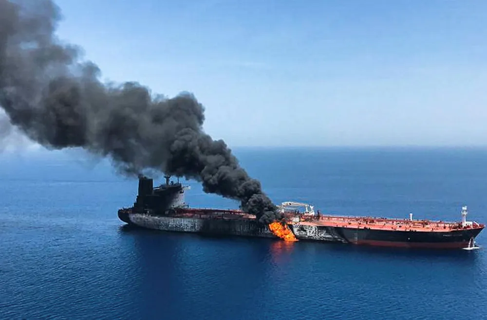 Tanker attacks: Brent crude futures settled up $1.34, or 2.23%, at $61.31, having risen as much as 4.5% to $62.64