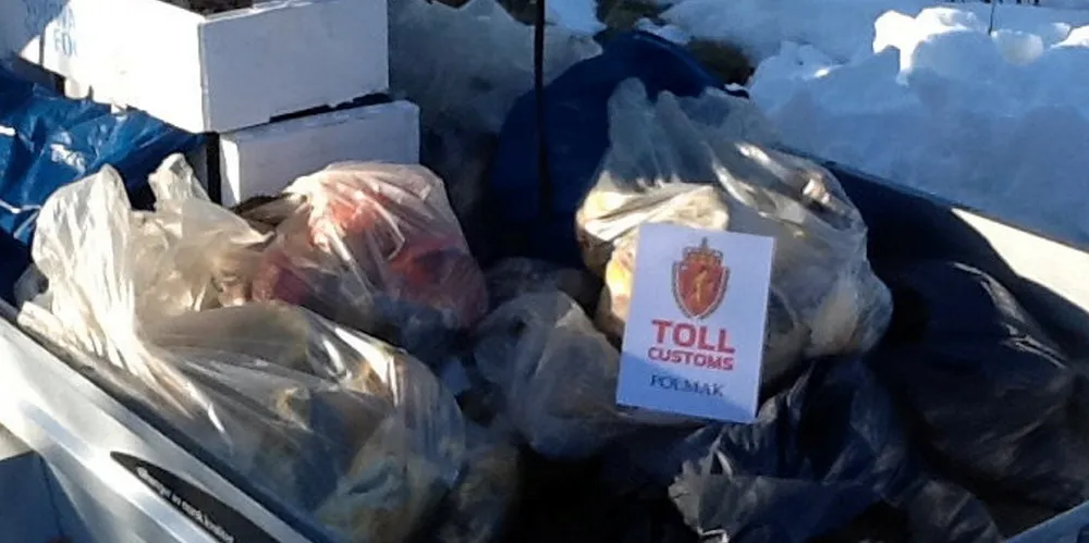 Tidligere beslag av fiskefilet i Polmak i Tana.
