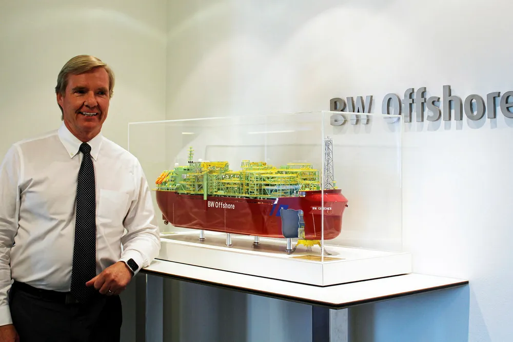 Back home: BW Offshore vice president for new business Jon Harald Kilde