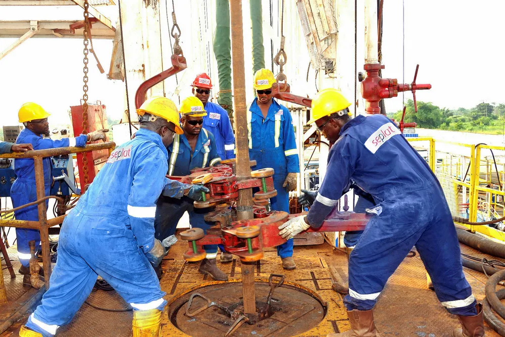 In action: Seplat readies the drill floor to take on a 'game changer' in 2021