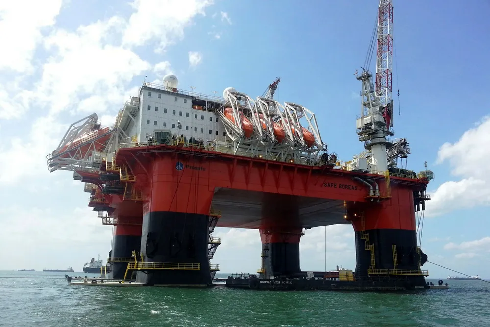 Out of work: flotel Safe Boreas is among Prosafe vessels that are presently unemployed