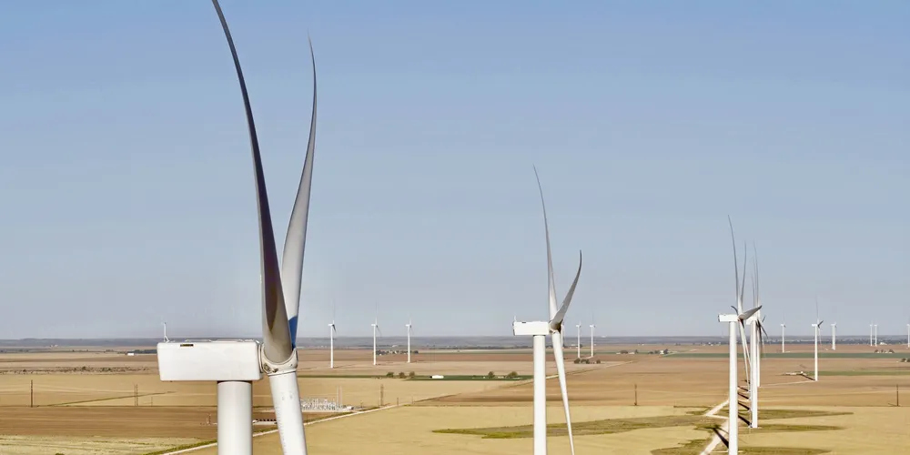 A US wind farm