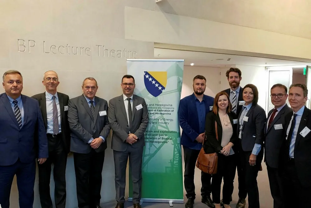 Doing the rounds: the Bosnia & Herzegovina London Roadshow at the British Museum, with Ministers Nermin Dzindic and Zlatan Vujanovic