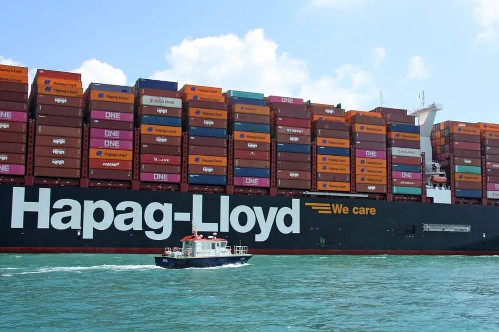 Hapag-Lloyd has logged a 50% rise in transpacific volumes in the past week.