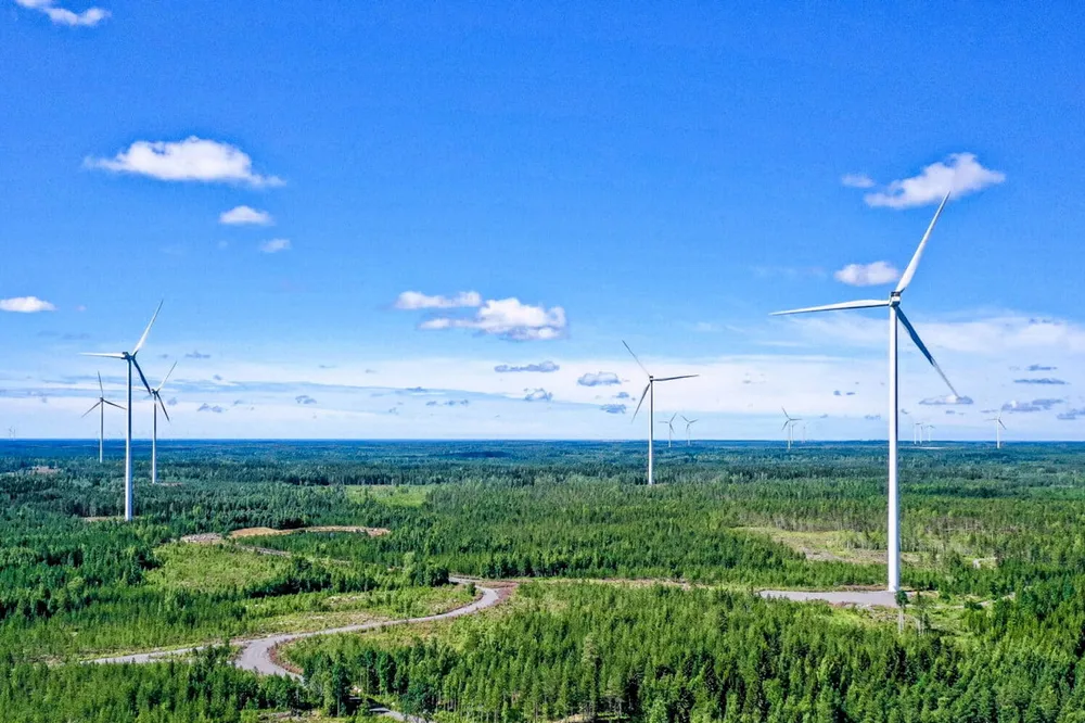 Pjelax vindpark i Finland ble åpnet i år. Vindkraftproduksjonen er allerede større enn vannkraftproduksjonen i Vest-Europa. Med dagens vekst vil vindkraft bli større enn kjernekraft en gang i 2026.