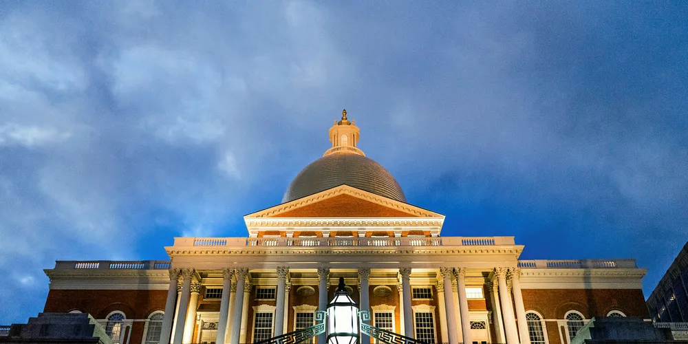 Massachusetts State House.