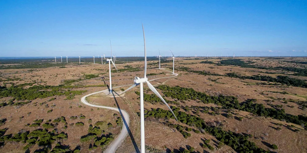 An EGP wind farm in Oklahoma