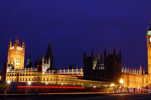 The UK's Houses of Parliament.