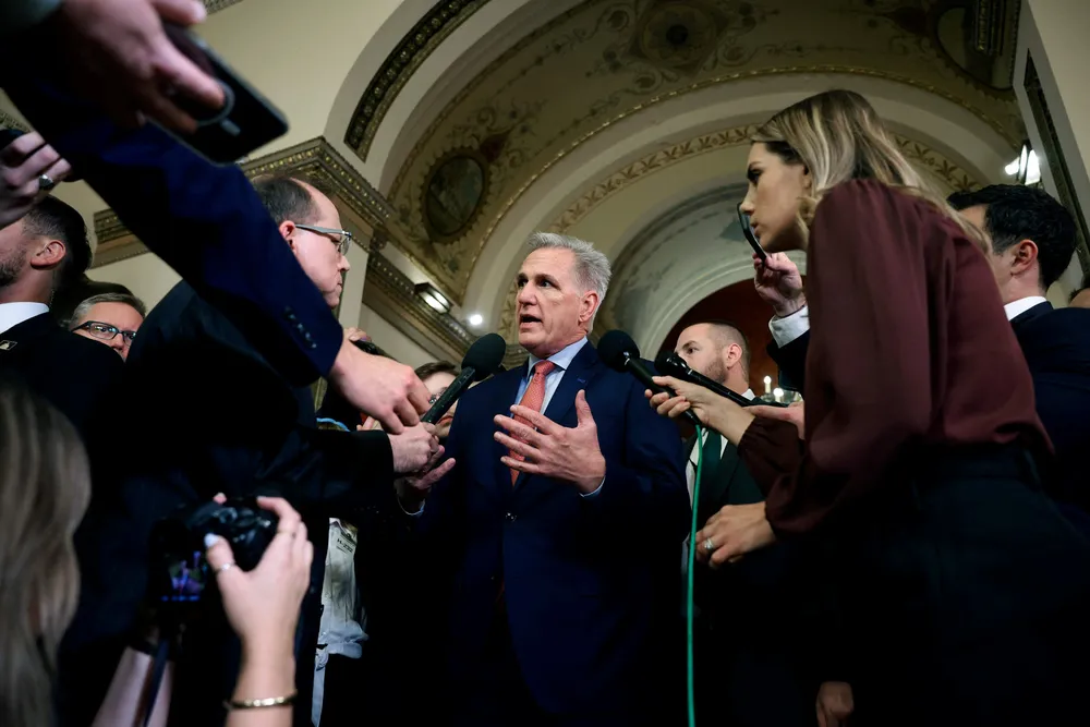 Speaker Kevin McCarthy blokkerte nylig president Zelenskyjs mulighet til å tale til en samlet Kongress, fordi «de ikke hadde tid».