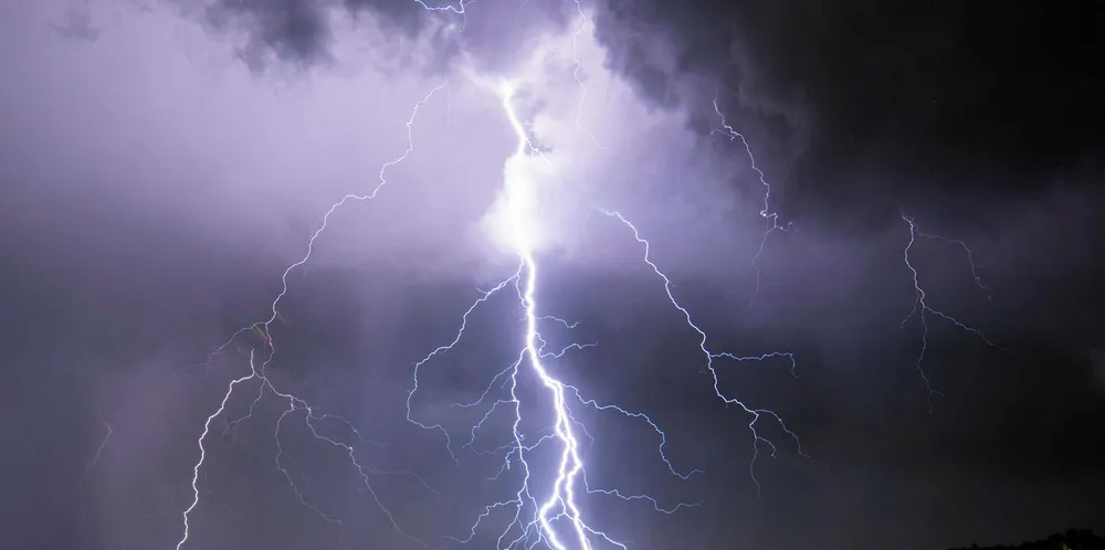 The blackout was triggered by a lightning strike