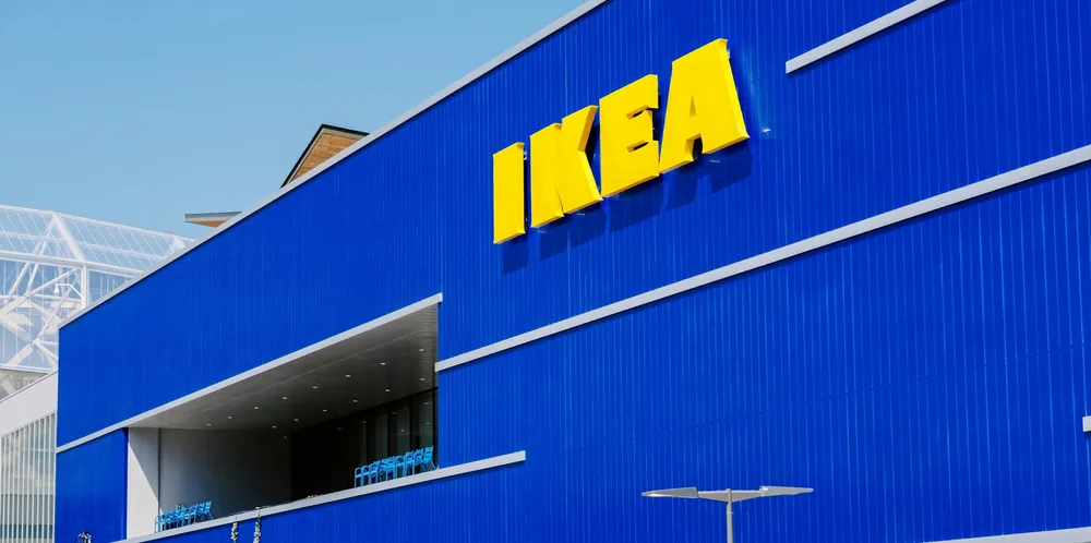 A IKEA store.