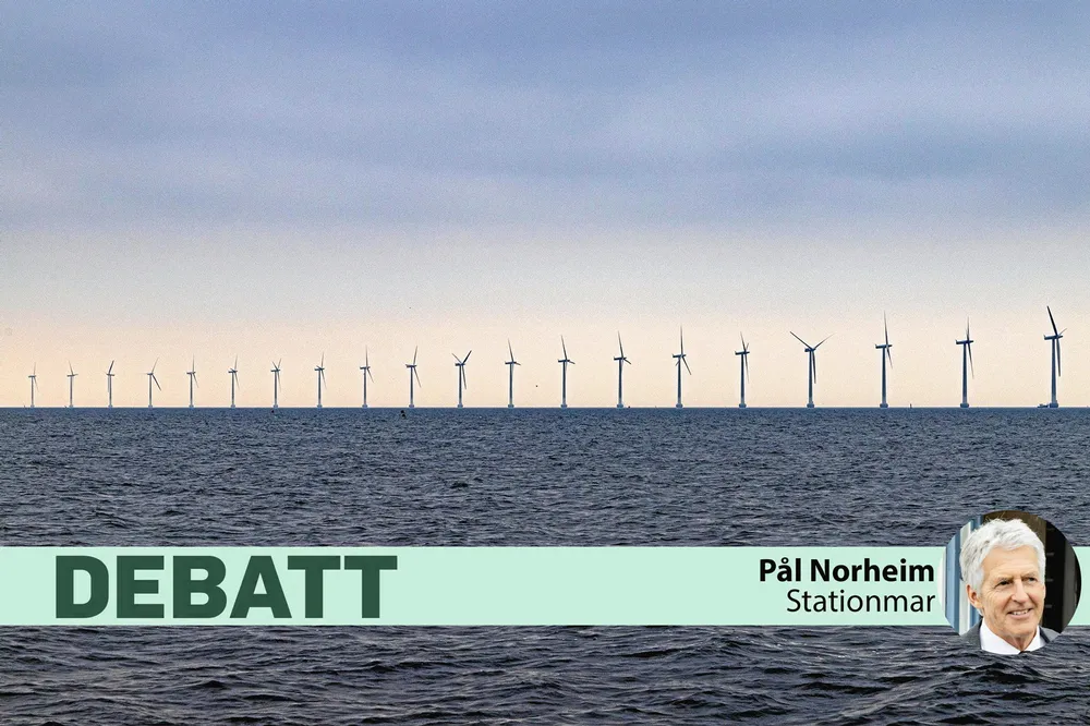 I dette debattinnlegget skriver Pål Norheim at han mener at det må en energipolitisk justering til. – Nemlig prioritering av bunnfaste havvindparker, og det så fort som mulig.
