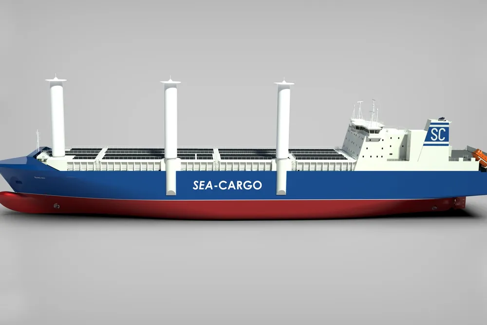 Sea-Cargo har kjøpt nye skip som de skal installere seil på.
