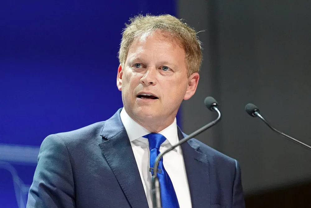 UK energy secretary Grant Shapps.