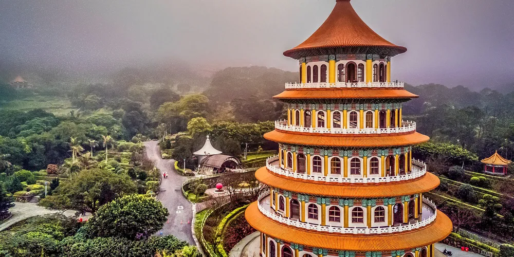 Wuji Tian-Yuan Temple in Danshui (Taiwan)
