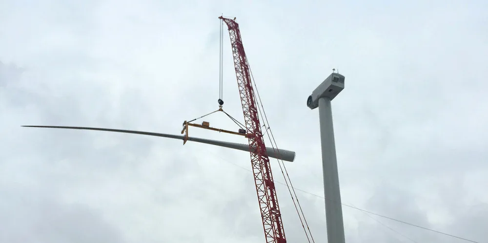 GES construction work at CIP's Valderjalon wind complex in Spain.