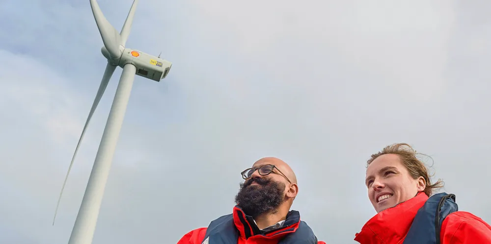 Shell offshore wind engineers
