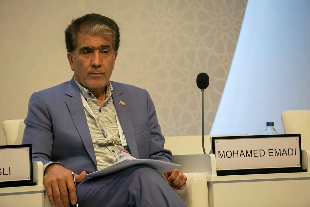 EOR panel: Mohamed Emadi, president of the IOR and EOR institute at Iran's NIOC