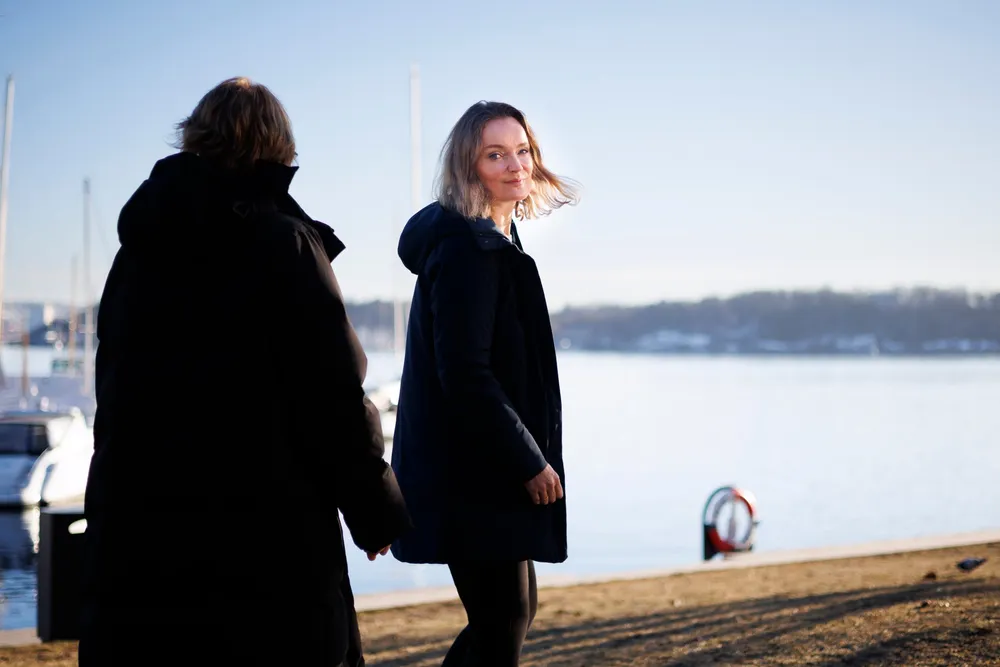 Maria Olaisen (til høyre) har kjøpt en av årets dyreste boliger.