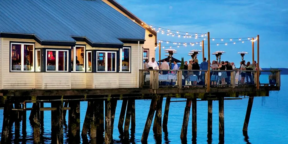 Duke's Seafood in Tacoma is one of seven restaurants that have been closed for a month due to Washington state stay-home orders.