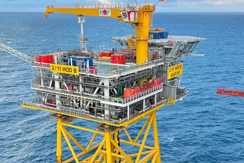 Start-up: production has begun from Aker BP’s Hod B platform