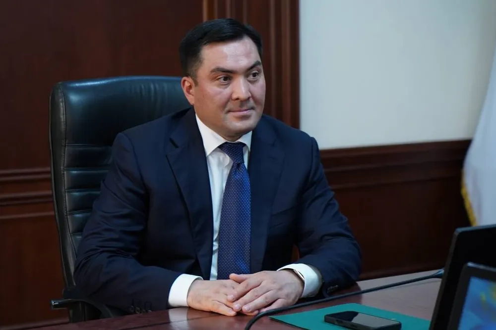 Kazakhstan's energy minister Erlan Akkenzhenov