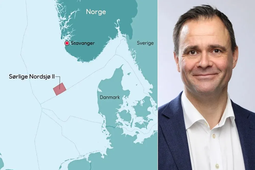 Fornybar Norge-direktør Øistein Schmidt Galaaen frykter sammen med utbyggere og andre aktører hvilke konsekvenser lovforslaget kan få for Sørlige Nordsjø II og fremtidige havvindprosjekter.